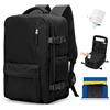 SEAFEW Zaino Easyjet Sottovuoto Bagaglio a Mano Donna Zaino da Viaggio Borse da Cabina per Easyjet Uomo per Laptop 15.6 Pollici Trekking Casual Daypack,G01-Nero