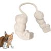 Generico Bracci Di Muscolo Di Gatto, Bracci Di Muscolo 3d Stampati Per Gatto, Equipaggiamento Da Gioco Creativo E Divertente Per Animali Domestici Per Costume (bianco)