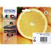 Epson Multipack Di Cartucce Originali Epson Claria Arance 33XL Dimensioni XL - 5 Color