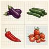 Generico Set Semi Orto Completo | Melanzana Violetta Lunga, Zucchina Verde, Peperone Corno di Toro Rosso e Pomodoro Rio Grande | 4 Bustine da 6g |Semi Ortaggi per Orto, Giardino e Balcone | Alta Germinazione