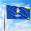 Shyllin Bandiera a Tema Calcio Europeo 2026,Decorazioni Per Campionato di Calcio Europeo 2026, Adatto per Giardino, Parete, Interni ed Esterni, Decorazioni per Feste (A)