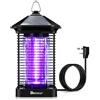 Buzzeap LED Bug Zpper, Durable Electric Fly Killer, Insect Killer, High Pressure Insect Killer, Long Service Life, Suitable for Home, Kitchen, Backyard, Camping