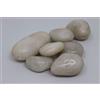 Aquagart Graniglia levigata Ciottoli di Fiume Graniglia da Giardino Graniglia Ornamentale - Vari Colori e quantità (20kg Bianco)