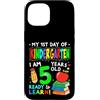 Flo Design Back To School Outfits Custodia per iPhone 15 My First Day of Kindergarten Boy Girls First Day of Kinder