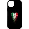 Mexico Flag Custodia per iPhone 14 Plus Bandiera Messico Cuore