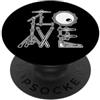 Drummer Gift Drumming Gifts & Drum Set S Divertente Drumming Art per uomo e donna Drumline Drum Set batterista PopSockets PopGrip Adesivo