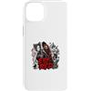 Viking Norse Erik The Red Warrior Saga Custodia per iPhone 14 Plus Erik Il guerriero rosso vichingo norreno leggenda