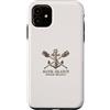 Rhode Island Naval Design Custodia per iPhone 11 Block Island Rhode Island Navale - Block Island RI