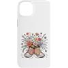 Floral Sole Studio Custodia per iPhone 14 Plus Colorato Floreale Sneakers Primavera Fiori Design