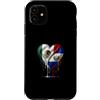 Mexico El Salvador Flag Custodia per iPhone 11 Messico El Salvador