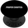 British Slang For Happy Maglietta gergale britannica corretta PopSockets PopGrip Adesivo
