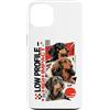 Street Dogs Custodia per iPhone 13 Cane bassotto Pop Art basso profilo alto impatto