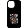 Viking Saga Erik The Red Norse Legend Hi Custodia per iPhone 13 Pro Max Erik Il guerriero vichingo rosso è meglio essere bandito