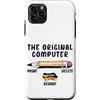 Old Pencil Designs with sarcasm and humo Custodia per iPhone 11 Pro Max Il computer originale sarcastico divertente IT Tech Print Cancella