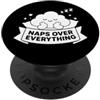 Funny Nap Lover Naps Over Everything Cute Sleeping Cloud Nap Lover Naps Over Everything PopSockets PopGrip Adesivo