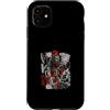 Viking Saga Erik The Red Norse Legend Hi Custodia per iPhone 11 Erik Il guerriero vichingo rosso è meglio essere bandito