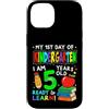 Flo Design Back To School Outfits Custodia per iPhone 14 My First Day of Kindergarten Boy Girls First Day of Kinder