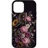 Hummingbird Apparel For You Custodia per iPhone 12 mini Forbici a specchio per parrucchieri con colibrì floreale