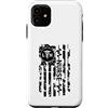 Lakelandwholesale1 Shirt Company Custodia per iPhone 11 Patriotic infermiera bandiera americana ECG battito cardiaco grafico