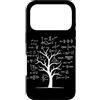 Funny Math Teacher Algebra Geometry Gift Custodia per iPhone 17 Pro Matematica Albero Formula Algebra Geometria Calcolo Matematica Insegnante