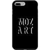 Mozart Classical Music Fan Custodia per iPhone 7 Plus/8 Plus Wolfgang Amadeus Mozart Ritratto Lettere