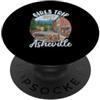 Asheville Girls Trip North Carolina 2027 Viaggio Ragazze 2027 Asheville PopSockets PopGrip Adesivo