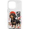 Street Dogs Custodia per iPhone 13 Pro Scruffy Bassotto Urban Kawaii Dog Art