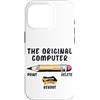 Old Pencil Designs with sarcasm and humo Custodia per iPhone 16 Pro Il computer originale sarcastico divertente IT Tech Print Cancella