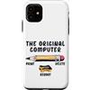 Old Pencil Designs with sarcasm and humo Custodia per iPhone 11 Il computer originale sarcastico divertente IT Tech Print Cancella