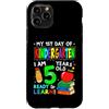 Flo Design Back To School Outfits Custodia per iPhone 11 Pro My First Day of Kindergarten Boy Girls First Day of Kinder
