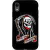Urban Empyre Custodia per iPhone XR Grim Reaper x The Big Sleep Tradizionale Tatuaggio Flash