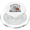 Halloween Anticipation Co. Aspettando la zucca di scheletro di Halloween PopSockets PopGrip per MagSafe