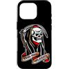 Urban Empyre Custodia per iPhone 16 Pro Grim Reaper x The Big Sleep Tradizionale Tatuaggio Flash