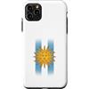 Uruguay Sun Emblem National Pride Retro Custodia per iPhone 11 Pro Max Sole Di Maggio Uruguay Bandiera Verticale Strisce