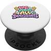 Human Rights Designs Siamo Tutti Immigrati Sostenitori Rifugiati Pro Immigrant PopSockets PopGrip Adesivo