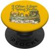 Cozy Introverts by TheMaesthetics I Came I Saw I Went Home Introverso Frog Cottagecore PopSockets PopGrip Adesivo