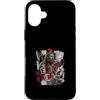 Viking Saga Erik The Red Norse Legend Hi Custodia per iPhone 16 Plus Erik Il guerriero vichingo rosso è meglio essere bandito