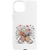 Floral Sole Studio Custodia per iPhone 15 Plus Colorato Floreale Sneakers Primavera Fiori Design