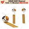 Markenlos HUMAN MADE Ningensei Furin #1 Olivedrab HM31GD135