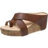 WCXTY Ciabatte Ortopediche Estive per Donna per Alluce Valgo,Sandali con Zeppa E Infradito per Fascite Plantare,Eleganti Infradito da Spiaggia per Alluce Valgo(Brown,36 EU)