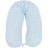 Kikka Boo Kikkaboo cuscino l'allattamento Orso con me 150 cm di lunghezza 100% cotone, zip, colori:blu