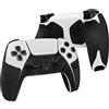 TALONGAMES Manopole per controller compatibili con PlayStation 5 DualSense, antiscivolo, assorbe il sudore, kit pelle testurizzata, per controller PS5, manopole, pulsanti, trigger, D-pad (versione