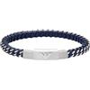 Emporio Armani Uomo Bracciale in acciaio inox color argento, EGS3319040
