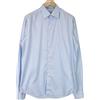 Suitsupply Camicia Uomo Slim Fit Blu 42L/16 1/2L In Cotone 100% Twill