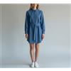 Na-Kd Abito In Denim Con Cintura NA-KD Da Donna EU 34 Mini Blu Con Bottoni