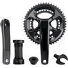 CHTKAGV Guarnitura Bici da Corsa 110 BCD 50-34T 170mm 2x10/11/12 velocità