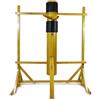 Generico Ciuccio Autoportante Wing Chun In Legno Con Base A Treppiede Manichino Autoportante Wing Chun Mook Yan Jong Altezza Regolabile Per Allenamento Di Arti Marziali (rosso)
