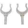 Prosxylate Scalmo da 2 Pezzi, Staffa per Presa per scalmo, 2 Pollici, in Alluminio, Portatile, Durevole, con Montaggio Laterale, per Yacht