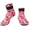 CAZSTYK Calzini da immersione in neoprene da 3 mm di spessore per bambini, antiscivolo, termici, per nuoto, sport acquatici, calze in neoprene per bambini