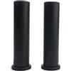 Drawup Manicotto adattatore per bilanciere per pesi standard, converte barra da 1 pollice a 2 pollici, design di bloccaggio con bullone esagonale, struttura in plastica, set di 2 con chiavi (50 x 300 mm)